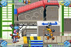 Medabots AX: Metabee Ver. gameplay screenshot on GBA
