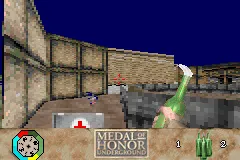 Medal of Honor: Underground gameplay screenshot on GBA