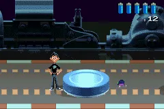 Meet the Robinsons gameplay screenshot on GBA