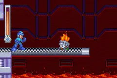 Mega Man & Bass gameplay screenshot on GBA