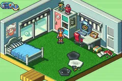 Mega Man Battle Network 5: Team Colonel gameplay screenshot on GBA