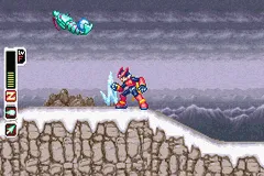 Mega Man Zero 3 gameplay screenshot on GBA