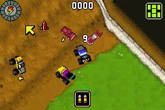 Monster Jam: Maximum Destruction gameplay screenshot on GBA