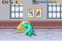 Monsters, Inc. gameplay screenshot on GBA