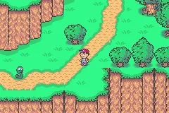 Mother 1 + 2 gameplay screenshot on GBA
