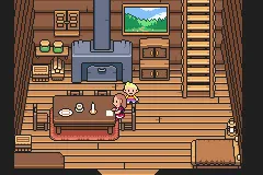 Mother 3 gameplay screenshot on GBA