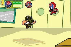 Mucha Lucha! Mascaritas of the Lost Code gameplay screenshot on GBA