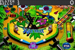 Muppet Pinball Mayhem gameplay screenshot on GBA