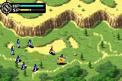 Napoleon gameplay screenshot on GBA