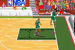 NBA Jam 2002 gameplay screenshot on GBA