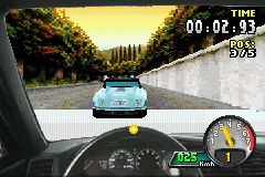 Need for Speed: Porsche Unleashed gameplay screenshot on GBA