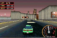 Need for Speed: Underground 2 gameplay screenshot on GBA