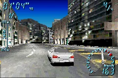 Need for Speed: Underground gameplay screenshot on GBA