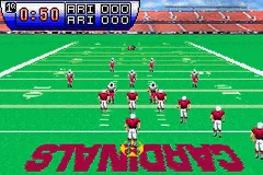 NFL Blitz 20-02 gameplay screenshot on GBA
