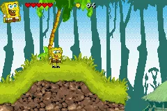 Nicktoons: Attack of the Toybots gameplay screenshot on GBA