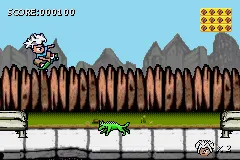 No Rules: Get Phat gameplay screenshot on GBA