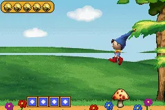 Noddy: A Day in Toyland gameplay screenshot on GBA