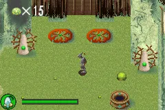 Oddworld: Munch's Oddysee gameplay screenshot on GBA