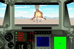 Operation Armored Liberty gameplay screenshot on GBA