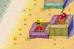 Pac-Man World gameplay screenshot on GBA