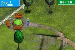 Paws & Claws: Pet Resort gameplay screenshot on GBA