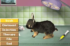Paws & Claws: Pet Vet gameplay screenshot on GBA