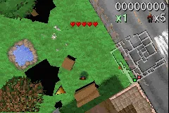Payback gameplay screenshot on GBA