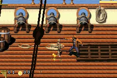 Peter Pan: The Motion Picture Event gameplay screenshot on GBA