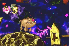 Pink Panther: Pinkadelic Pursuit gameplay screenshot on GBA
