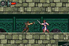 Pirates of the Caribbean: Dead Man's Chest gameplay screenshot on GBA