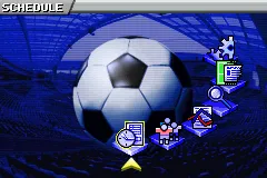 Premier Manager 2005-2006 gameplay screenshot on GBA