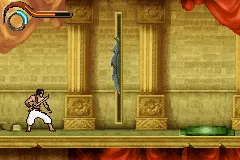 Prince of Persia: The Sands of Time gameplay screenshot on GBA
