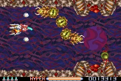 R-Type III: The Third Lightning gameplay screenshot on GBA