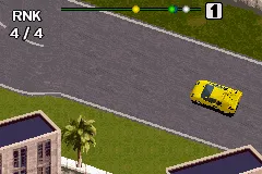 Racing Fever gameplay screenshot on GBA