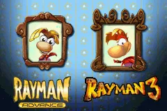 Rayman: 10th Anniversary gameplay screenshot on GBA
