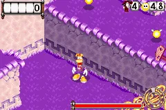 Rayman: Hoodlums' Revenge gameplay screenshot on GBA
