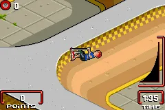 Razor Freestyle Scooter gameplay screenshot on GBA