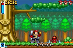 Rescue Heroes: Billy Blazes! gameplay screenshot on GBA
