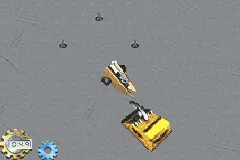 Robot Wars: Advanced Destruction gameplay screenshot on GBA