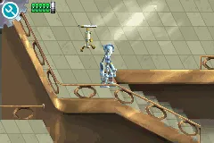 Robots gameplay screenshot on GBA