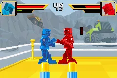 Rock 'Em Sock 'Em Robots gameplay screenshot on GBA