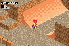 Rocket Power: Zero Gravity Zone gameplay screenshot on GBA