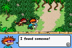 Rugrats: Go Wild gameplay screenshot on GBA