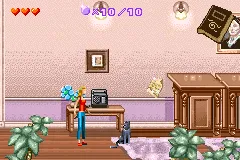 Sabrina the Teenage Witch: Potion Commotion gameplay screenshot on GBA