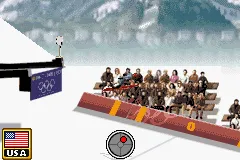 Salt Lake 2002 gameplay screenshot on GBA