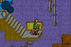 Scooby-Doo! Mystery Mayhem gameplay screenshot on GBA
