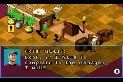 Scooby-Doo gameplay screenshot on GBA