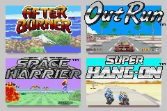 Sega Arcade Gallery gameplay screenshot on GBA