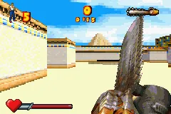 Serious Sam Advance gameplay screenshot on GBA