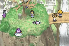 Shaman King: Legacy of the Spirits, Soaring Hawk gameplay screenshot on GBA